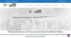 Desktop Screenshot of antalyanakliye.com